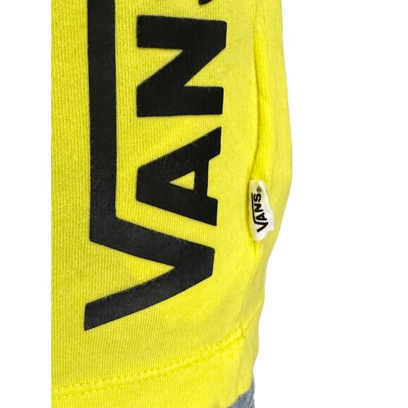 2/$15 Vans Off The Wall Yellow T-Shirt Logo Short Sleeve Womens Size S - Picture 9 of 12